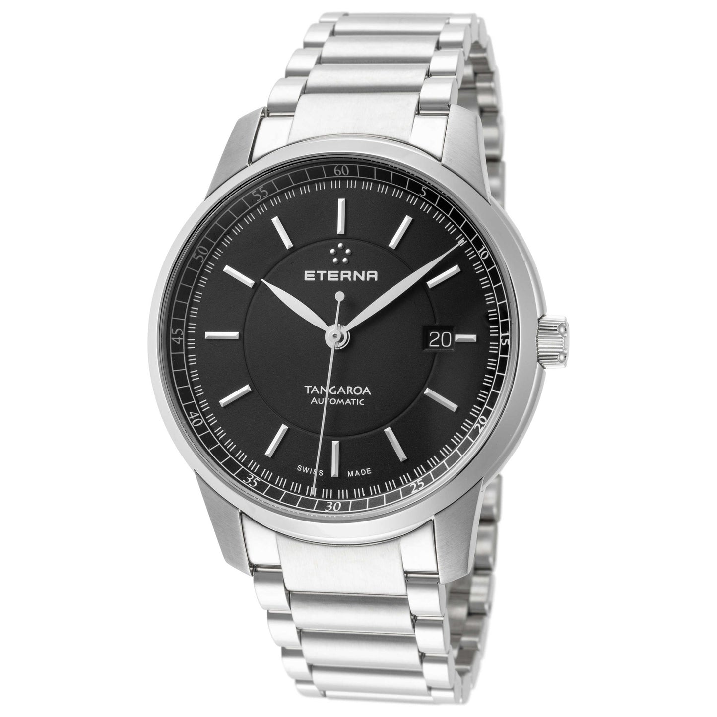Front view of Eterna Tangaroa Men's Automatic Watch 2948-41-41-0277