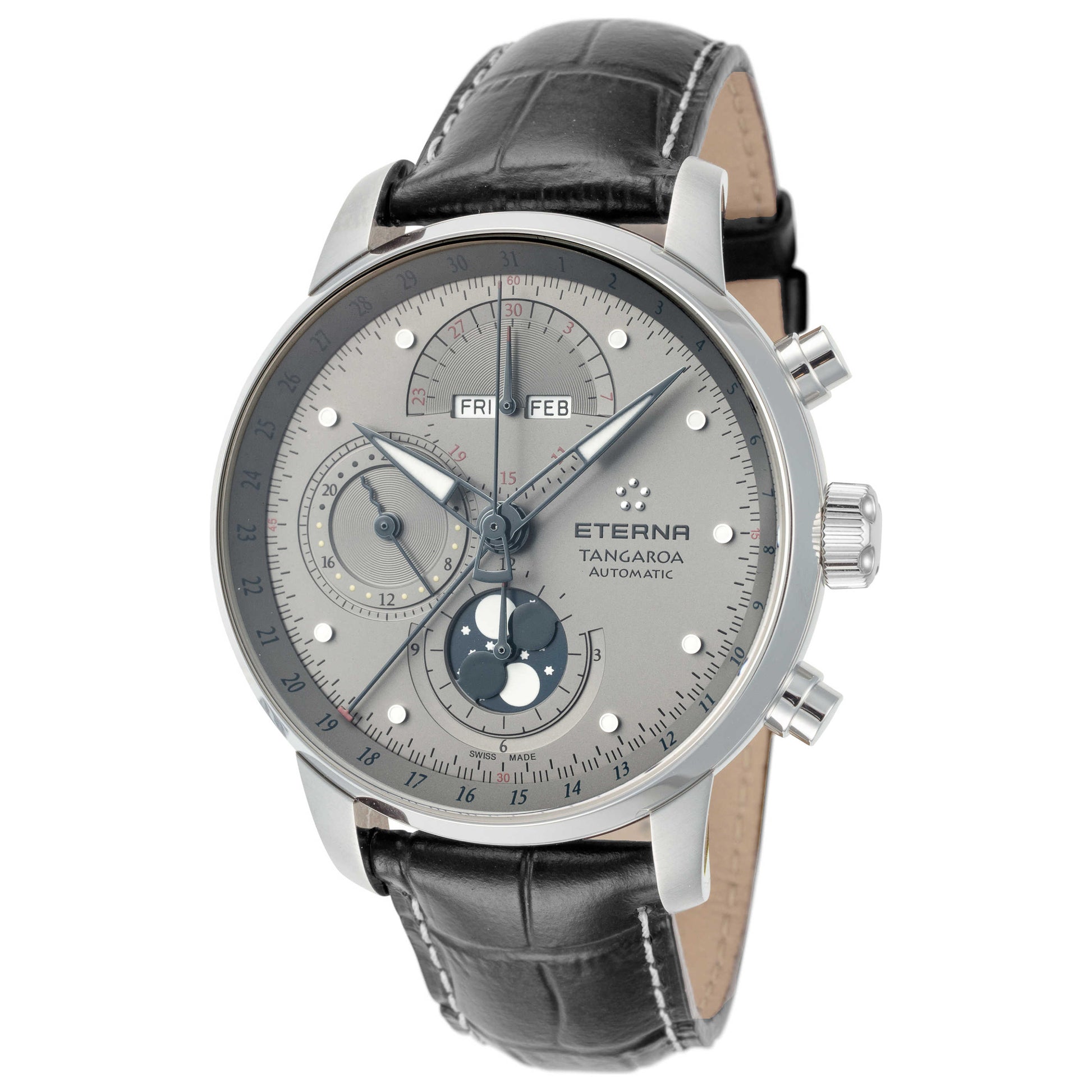 Front view of Eterna Tangaroa Men's Automatic Watch 2949-41-16-1261