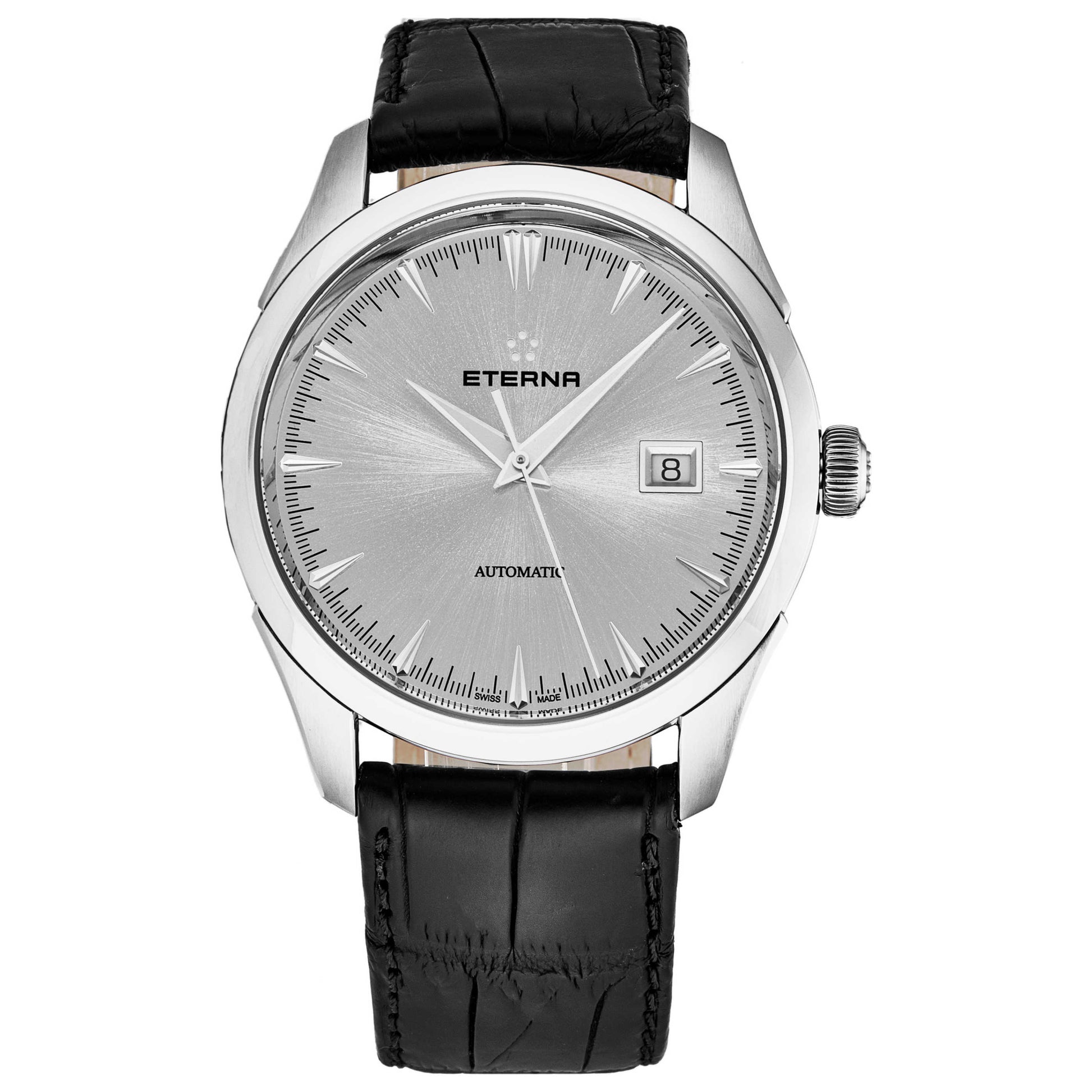 Front view of Eterna Eternity Men's Automatic Watch 2951.41.10.1175