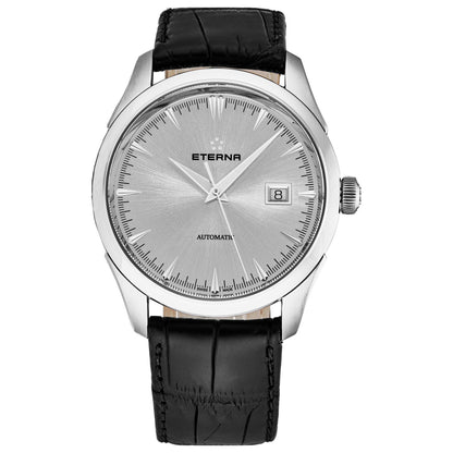Front view of Eterna Eternity Men's Automatic Watch 2951.41.10.1175