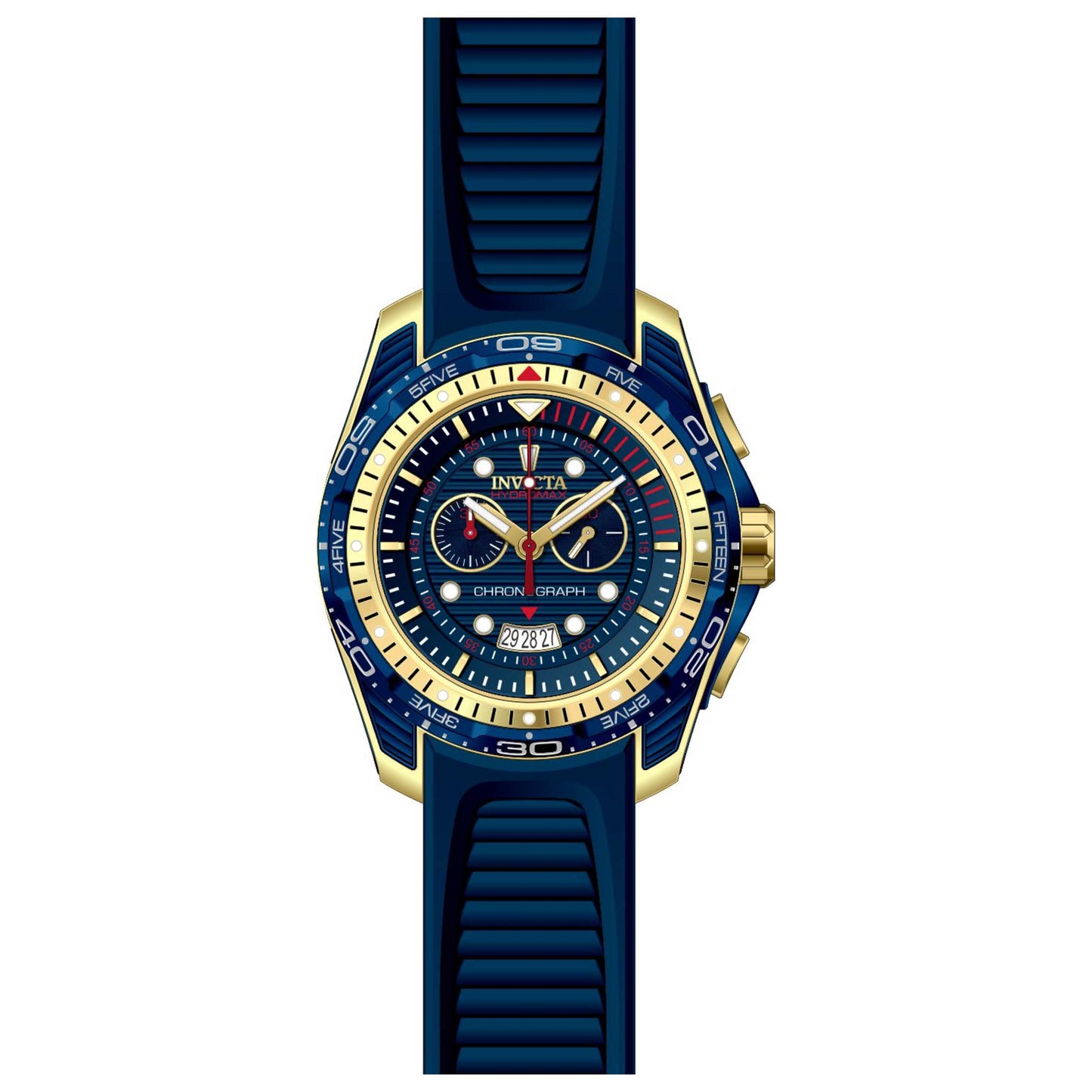 Front view of Invicta Hydromax Men's Quartz Watch 29573