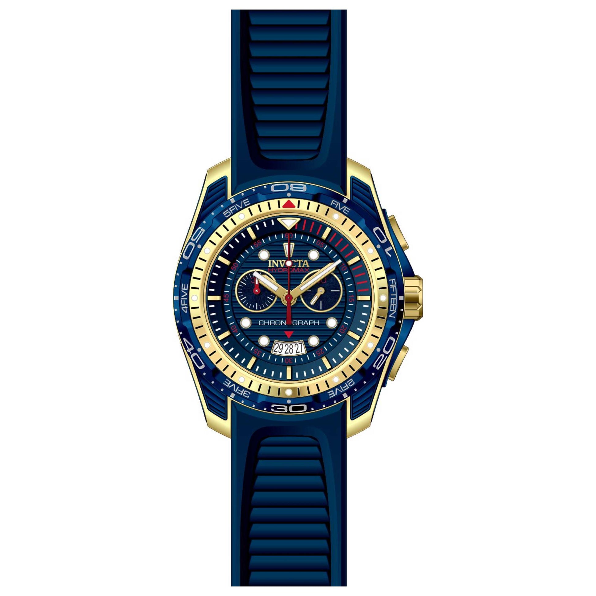 Front view of Invicta Hydromax Men's Quartz Watch 29573