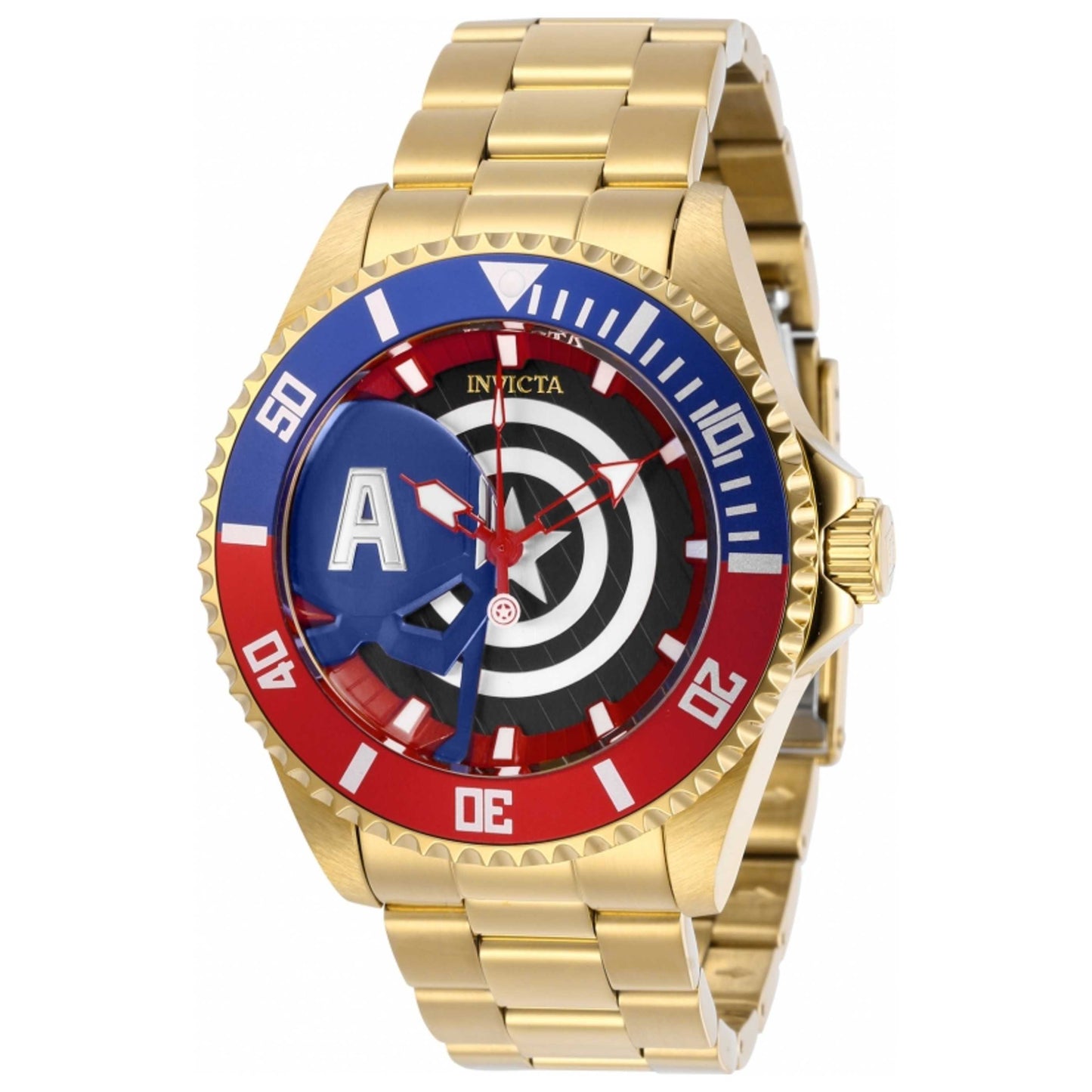 Front view of Invicta Marvel Men's Quartz Watch 29681