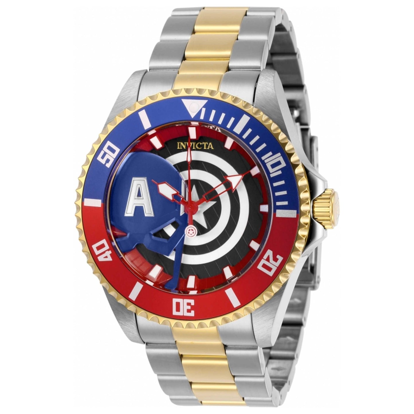 Front view of Invicta Marvel Men's Quartz Watch 29682