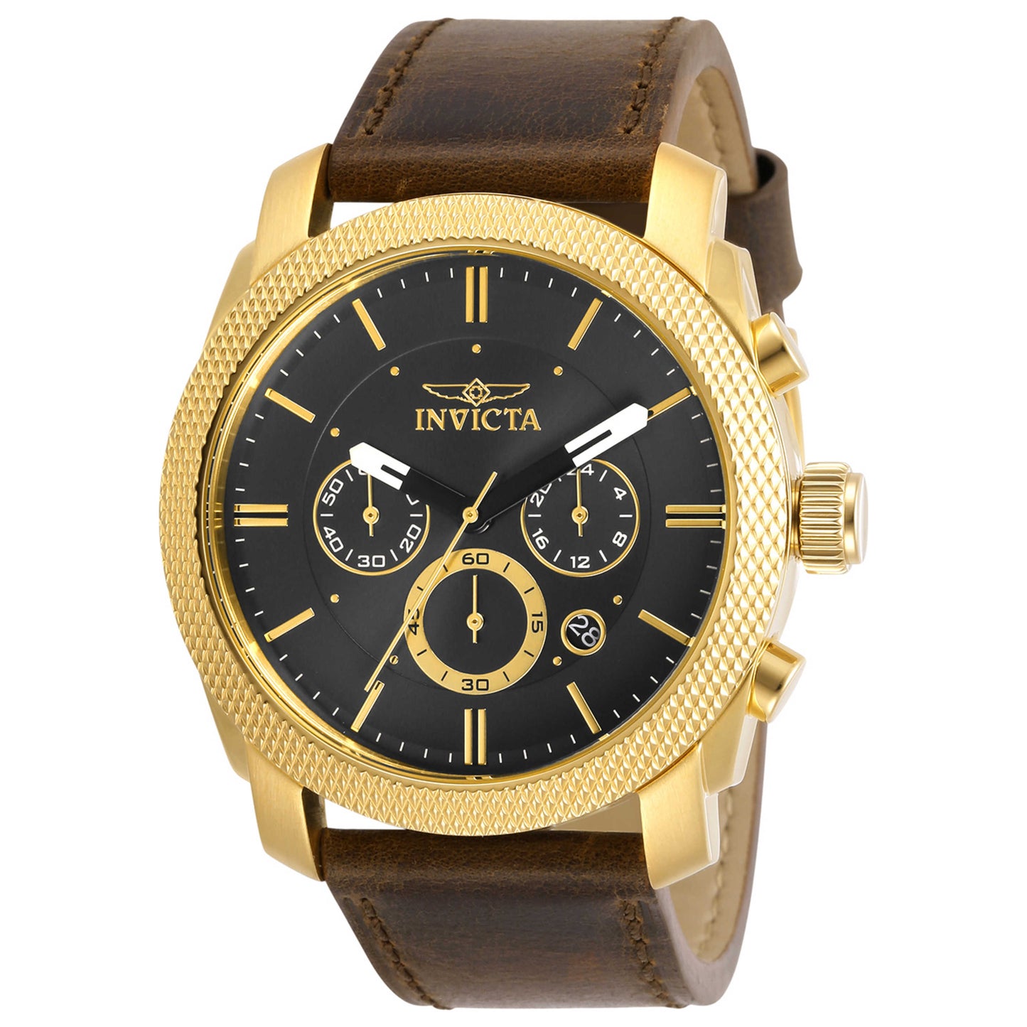 Front view of Invicta Aviator Men's Quartz Watch 29798
