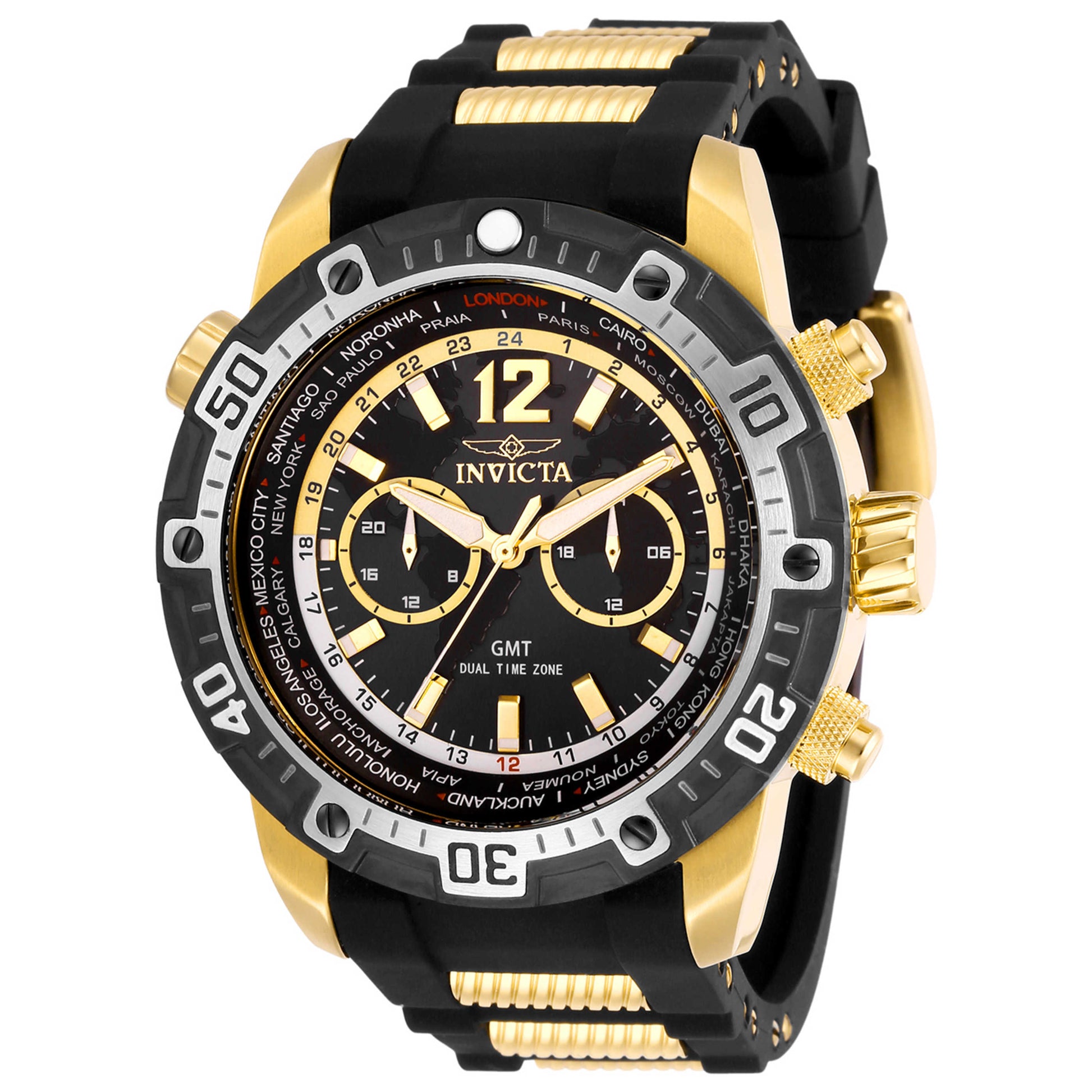 Front view of Invicta Aviator Men's Quartz Watch 29919