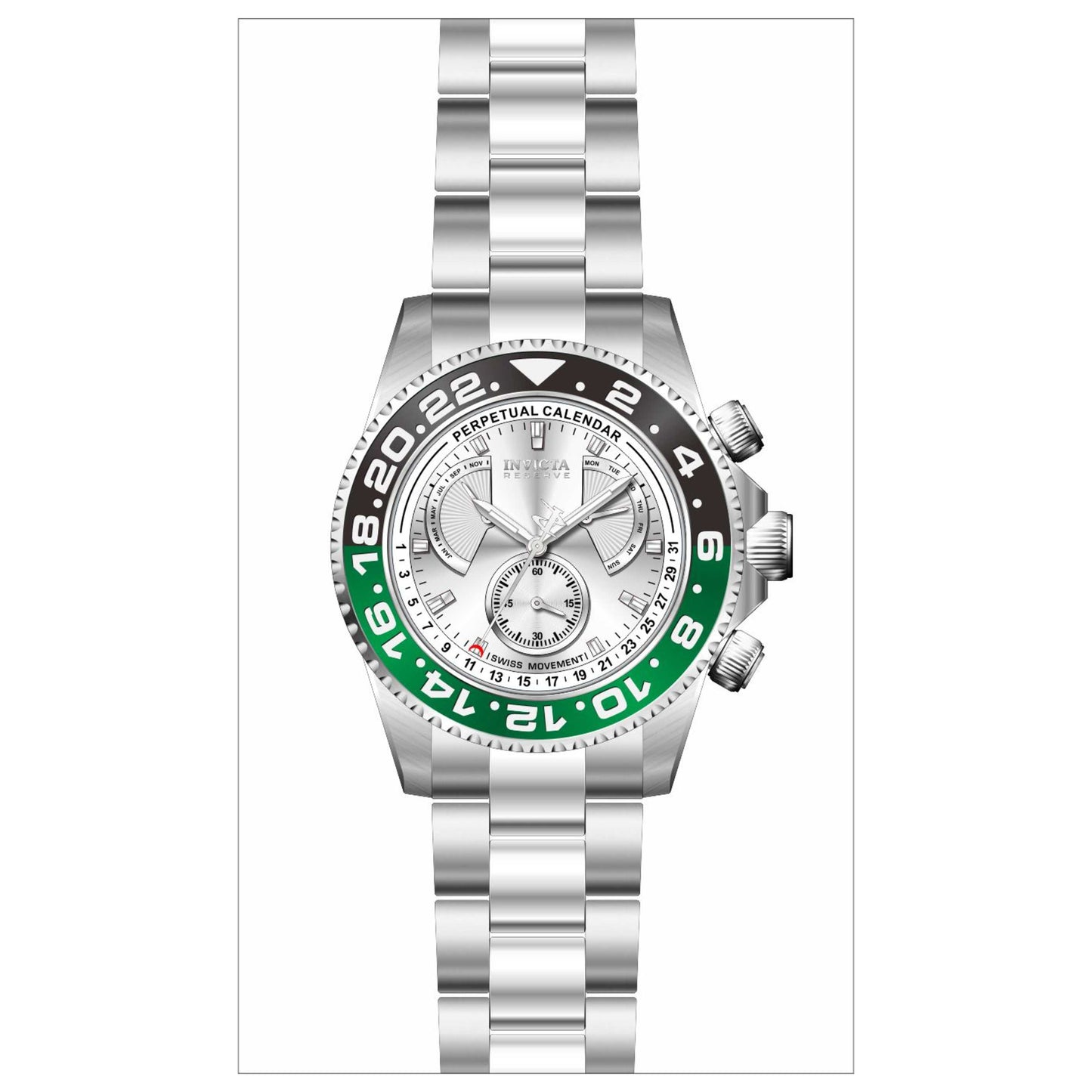 Front view of Invicta Reserve Men's Quartz Watch 29957