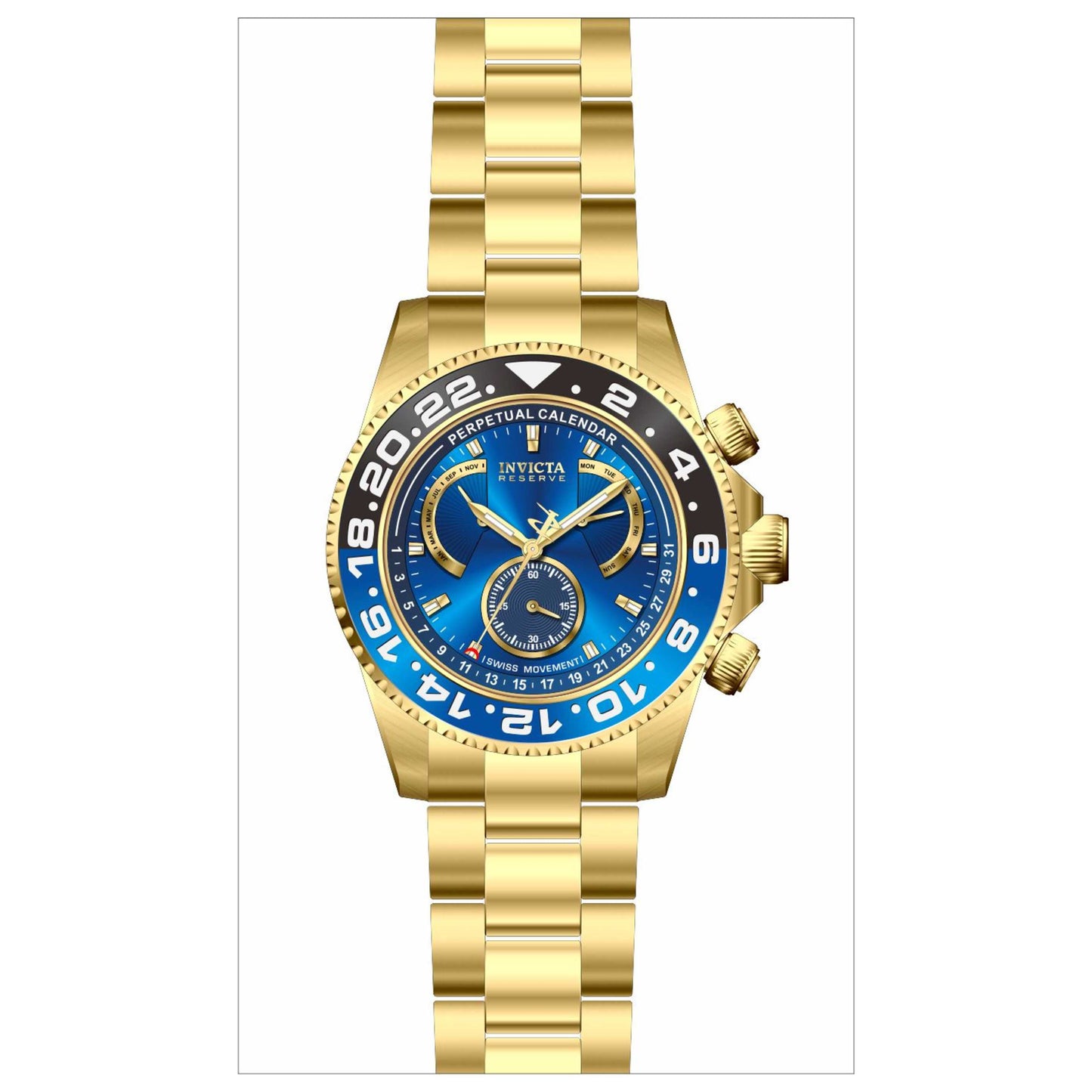 Front view of Invicta Reserve Men's Quartz Watch 29959