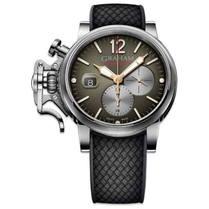 Front view of Graham Chronofighter Vintage Left Hand Men's Automatic Watch 2CVDS.C02A