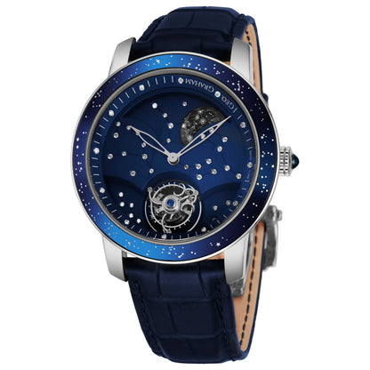 Front view of Graham TheMoon Men's Automatic Watch 2GGAW.U01B