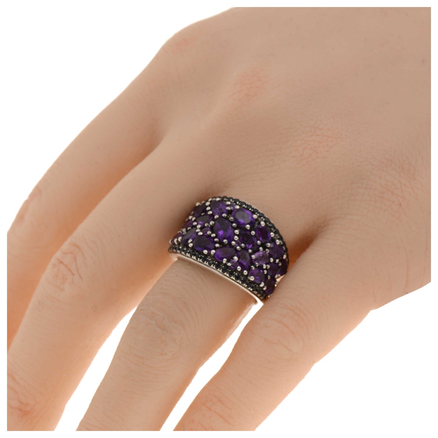 Charles Krypell Elegant Women's Ring 3-602-RXAMY - Image #2