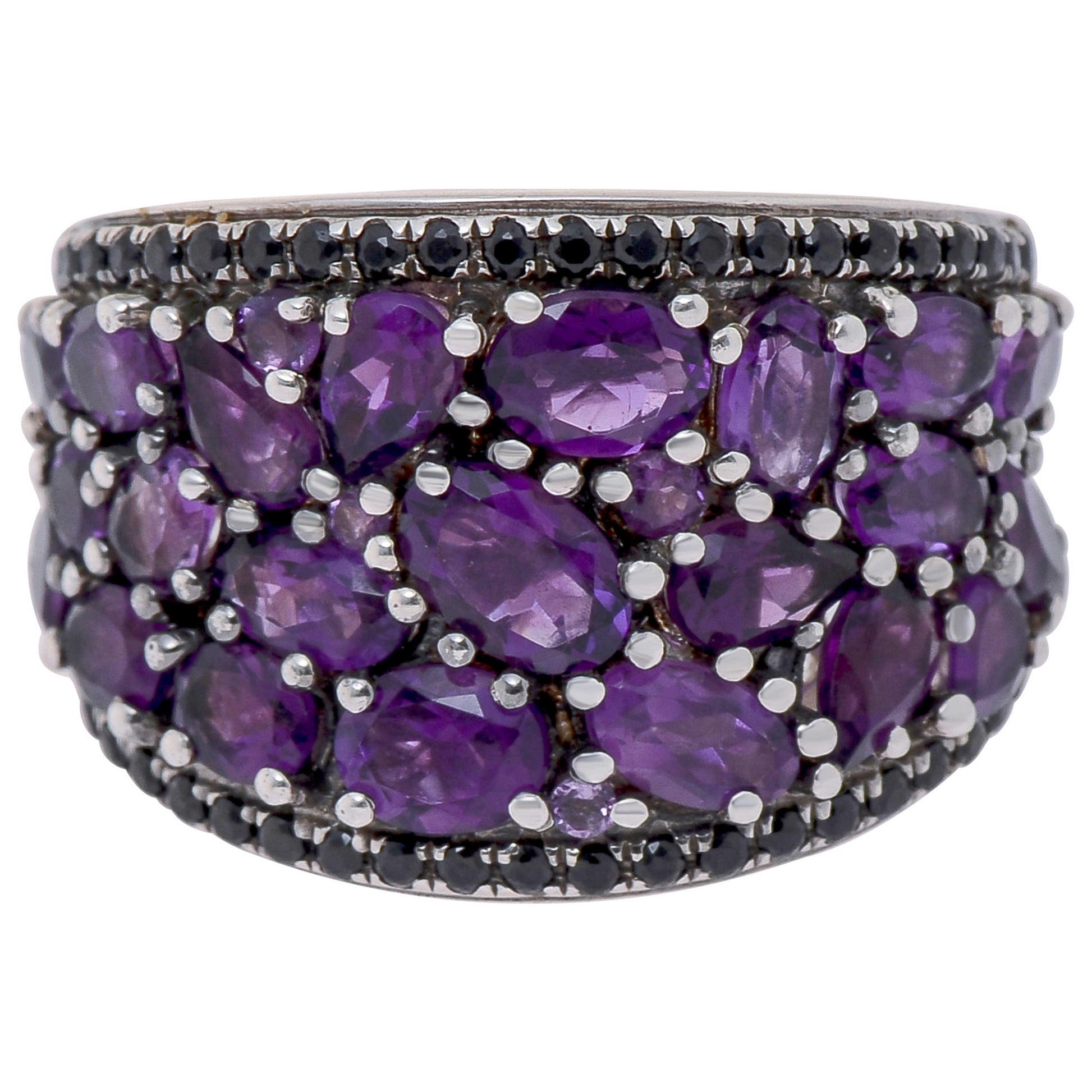 Front view of Charles Krypell Elegant Women's Ring 3-602-RXAMY