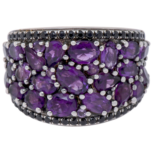 Front view of Charles Krypell Elegant Women's Ring 3-602-RXAMY