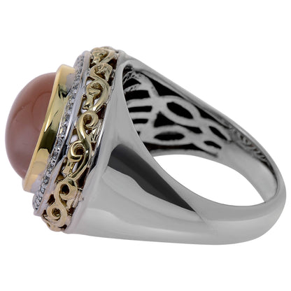 Charles Krypell Elegant Women's Ring 3-6424-SPCHMD - Image #4