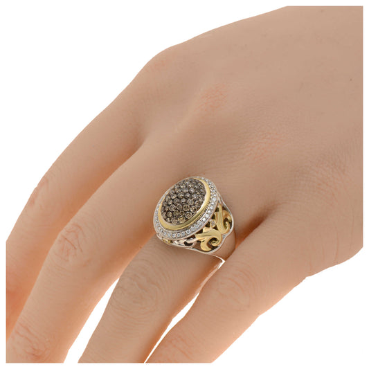 Charles Krypell Elegant Women's Ring 3-6435-SBRP - Image #2
