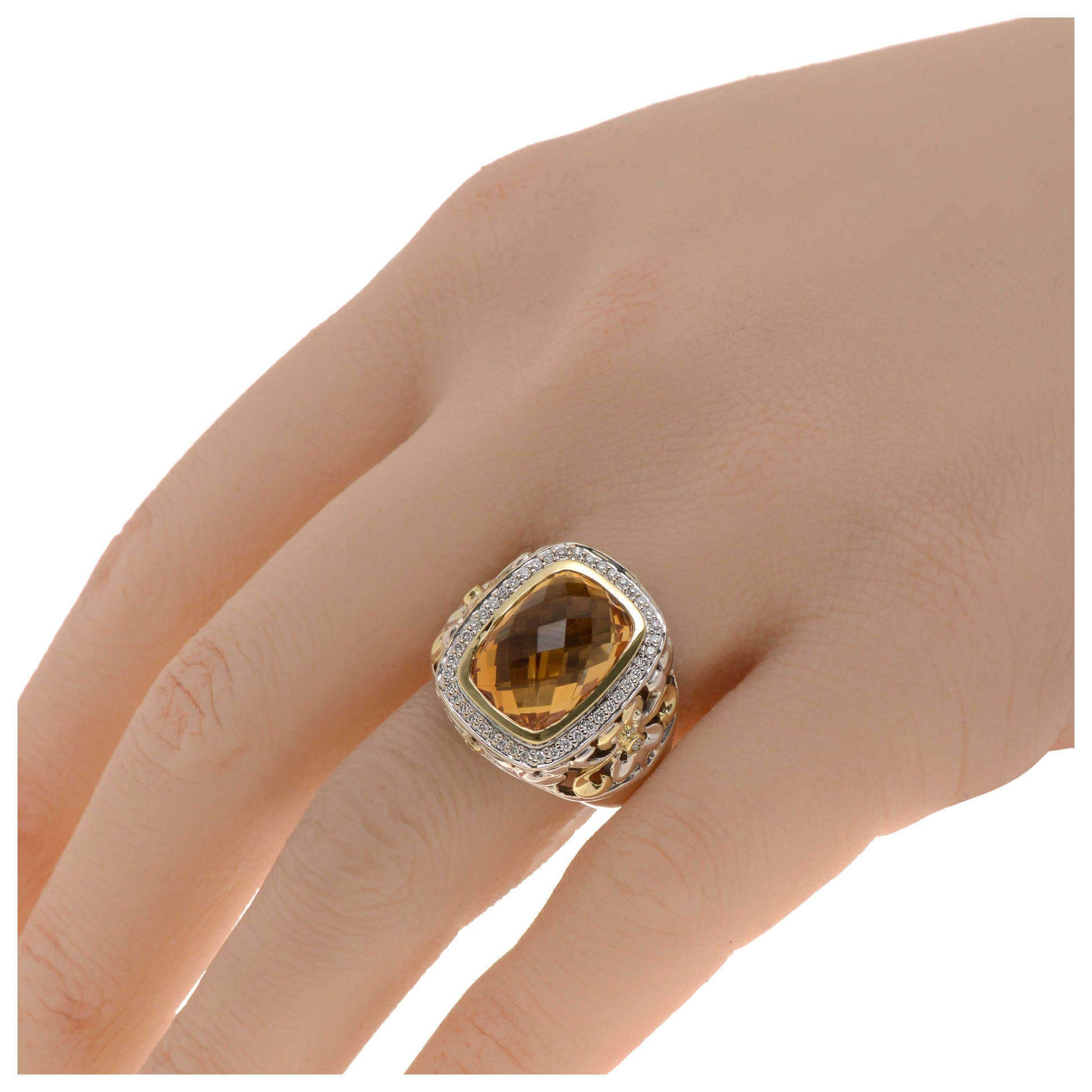 Charles Krypell Elegant Women's Ring 3-6440-SCD - Image #2