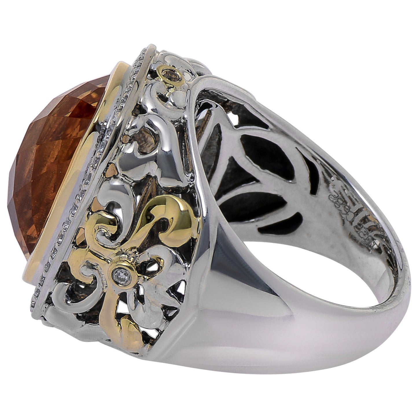 Charles Krypell Elegant Women's Ring 3-6440-SCD - Image #4