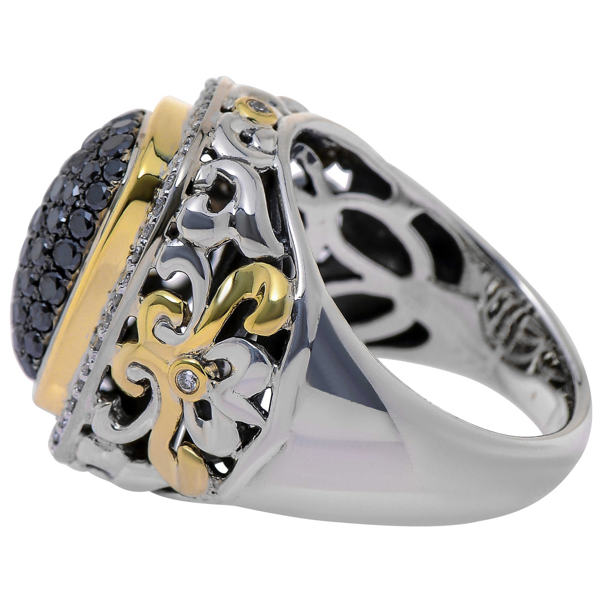 Charles Krypell Elegant Women's Ring 3-6442-SBLKP - Image #4