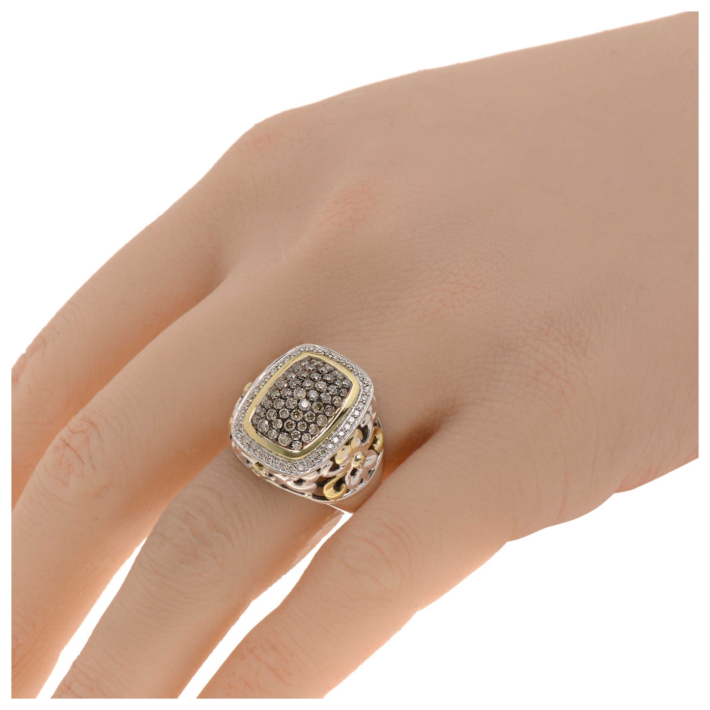Charles Krypell Elegant Women's Ring 3-6442-SBRP - Image #2
