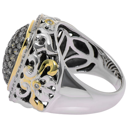 Charles Krypell Elegant Women's Ring 3-6442-SBRP - Image #4