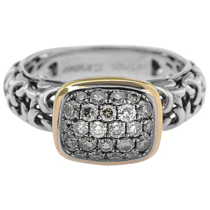 Front view of Charles Krypell Elegant Women's Ring 3-6507-SBRP
