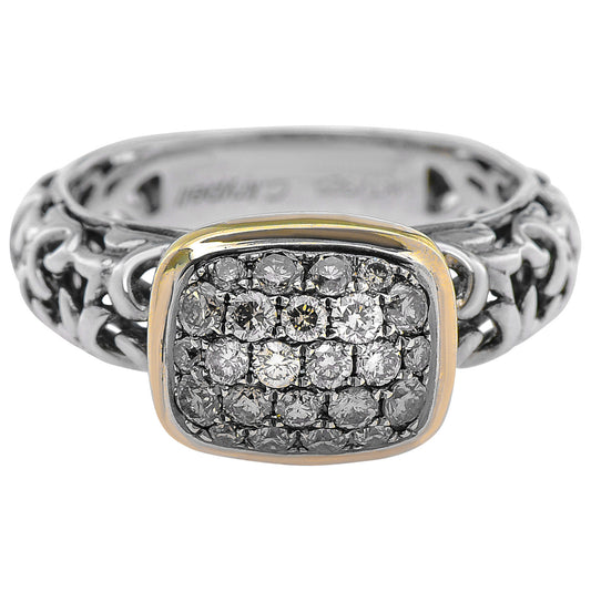 Front view of Charles Krypell Elegant Women's Ring 3-6507-SBRP