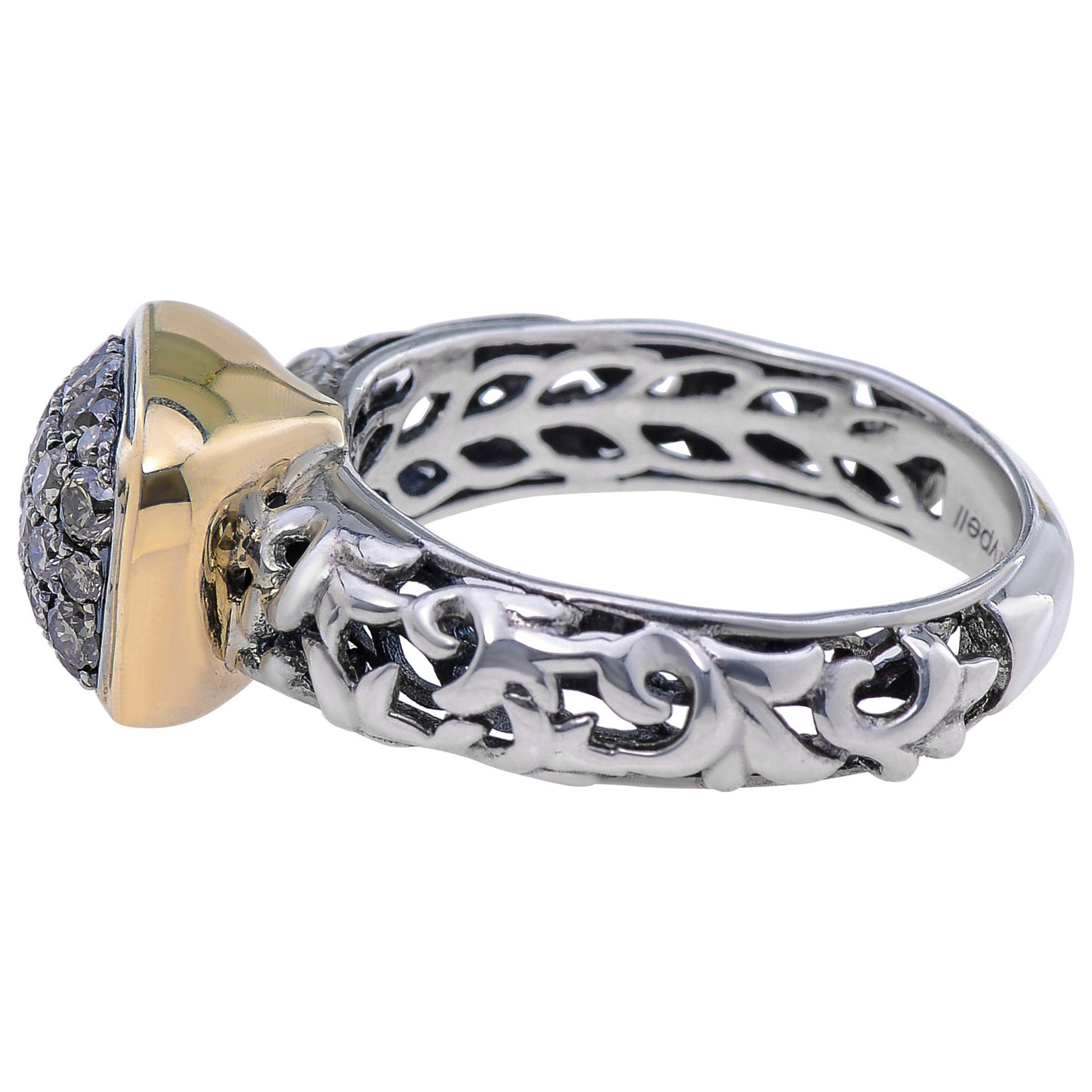 Charles Krypell Elegant Women's Ring 3-6507-SBRP - Image #4