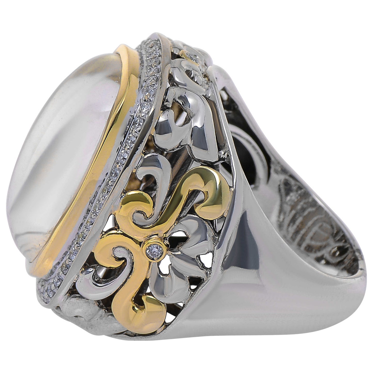 Charles Krypell Elegant Women's Ring 3-6512-SWMPD - Image #4