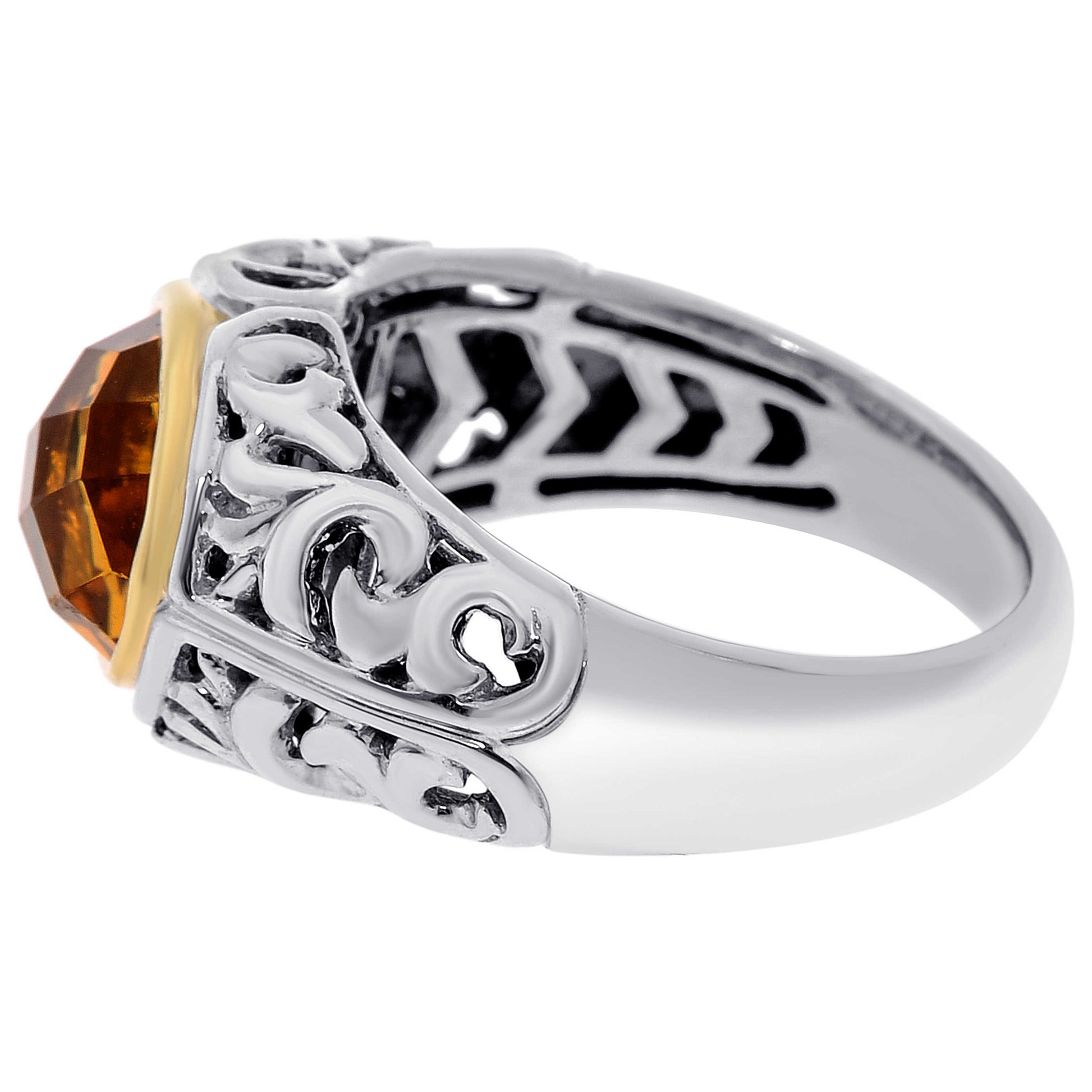 Charles Krypell Elegant Women's Ring 3-6619-SC - Image #4