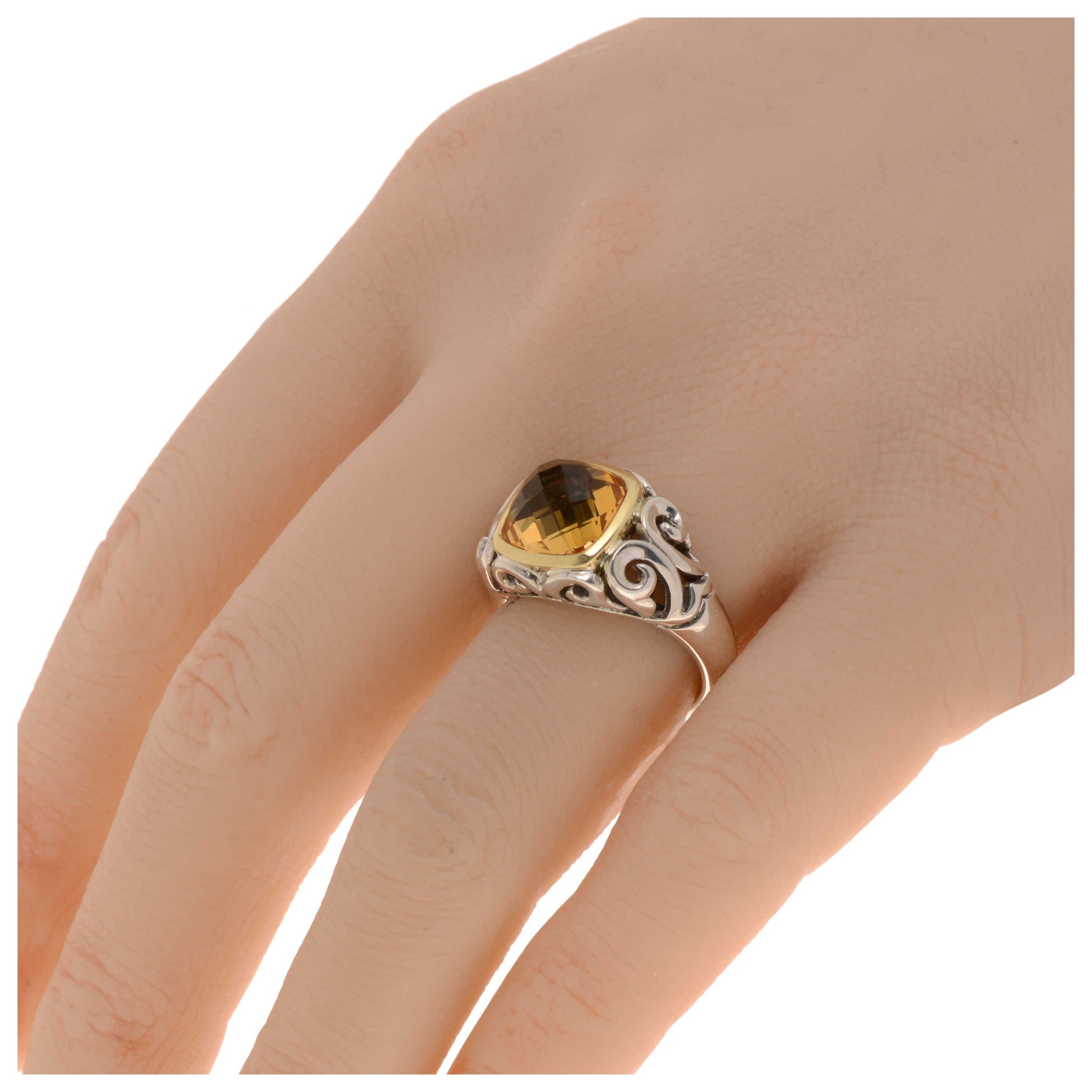 Charles Krypell Elegant Women's Ring 3-6628-SC - Image #2