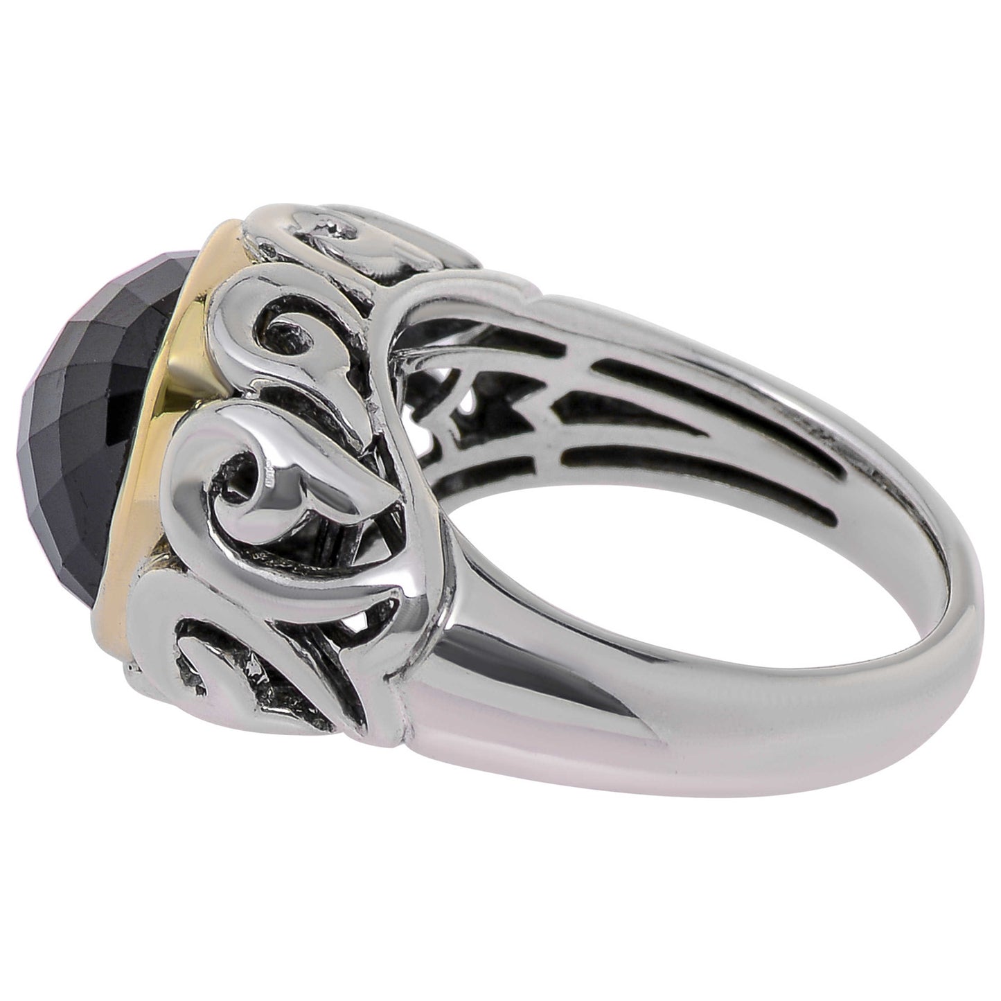 Charles Krypell Elegant Women's Ring 3-6628-SSPNL - Image #4