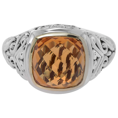 Front view of Charles Krypell Elegant Women's Ring 3-6643-SC