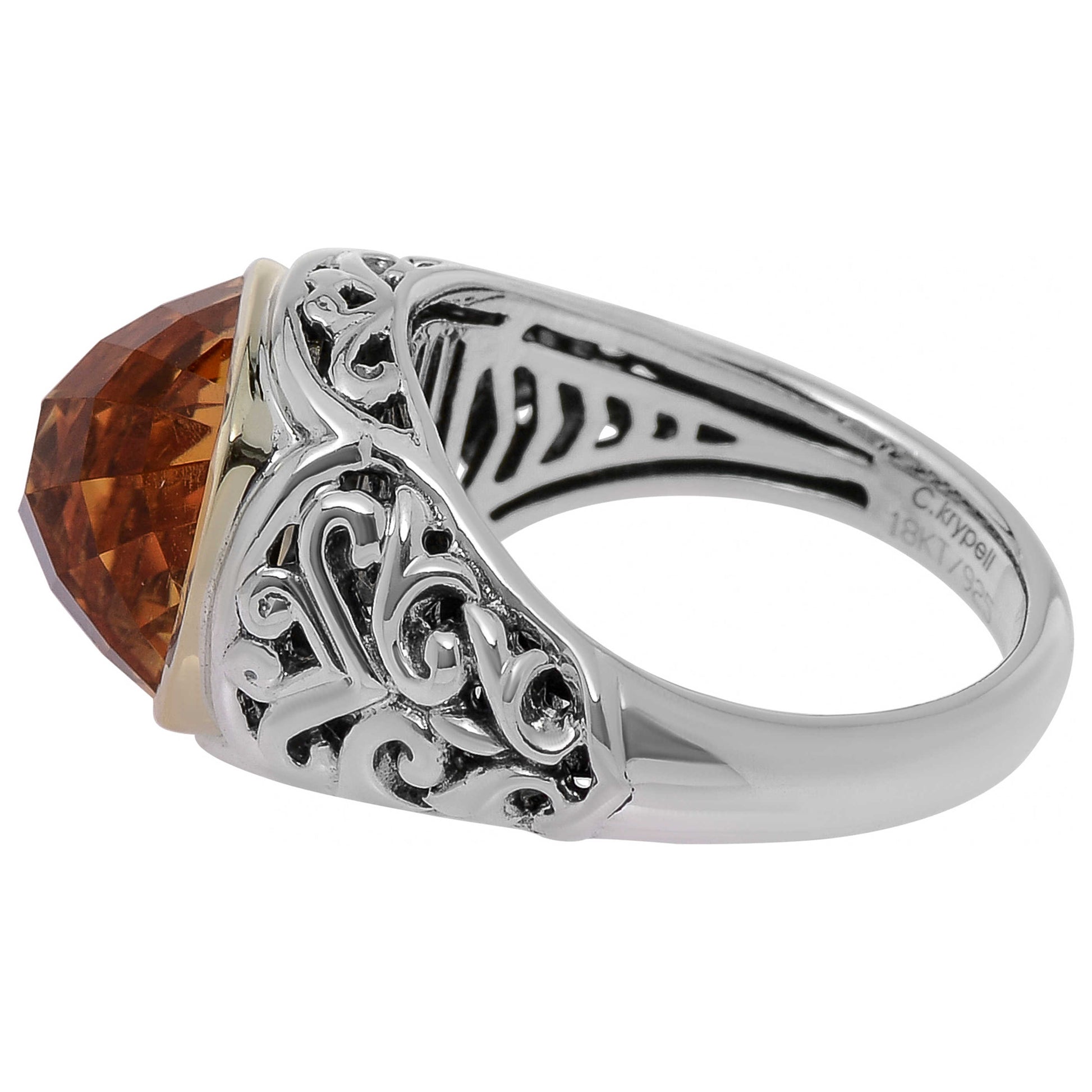 Charles Krypell Elegant Women's Ring 3-6643-SC - Image #4