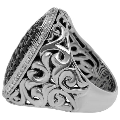 Charles Krypell Elegant Women's Ring 3-6809-SBSWS - Image #4