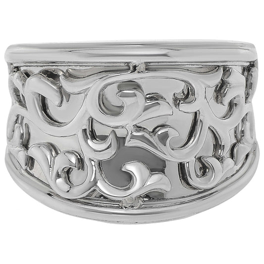 Front view of Charles Krypell Elegant Women's Ring 3-6976-ILS