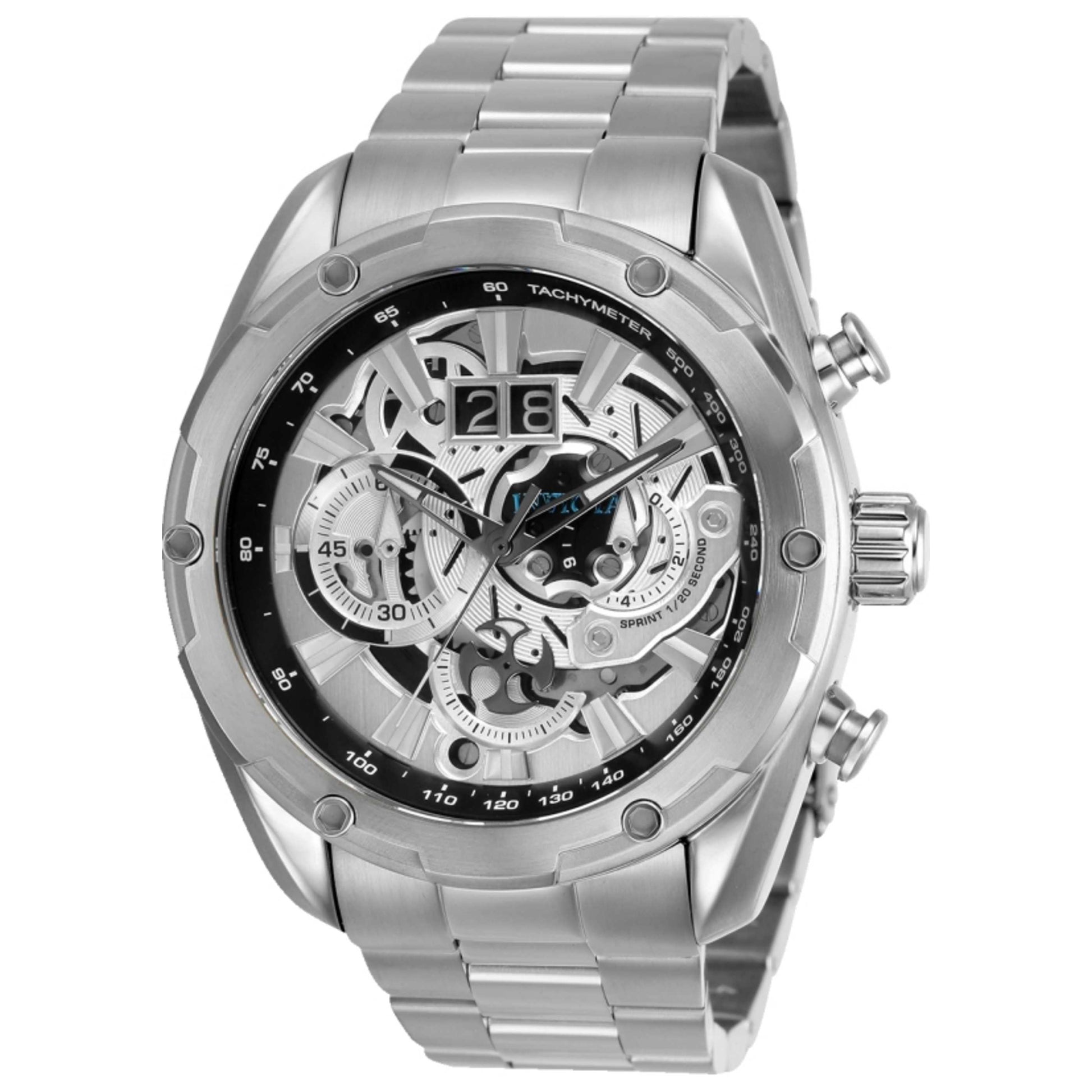 Front view of Invicta Speedway Men's Automatic Watch 30036
