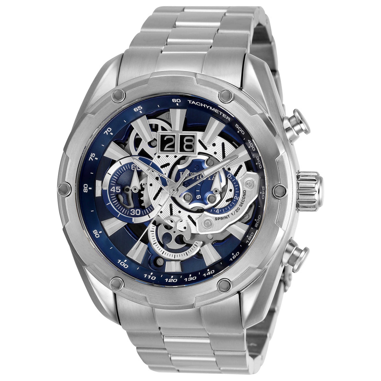 Front view of Invicta Speedway Men's Automatic Watch 30037