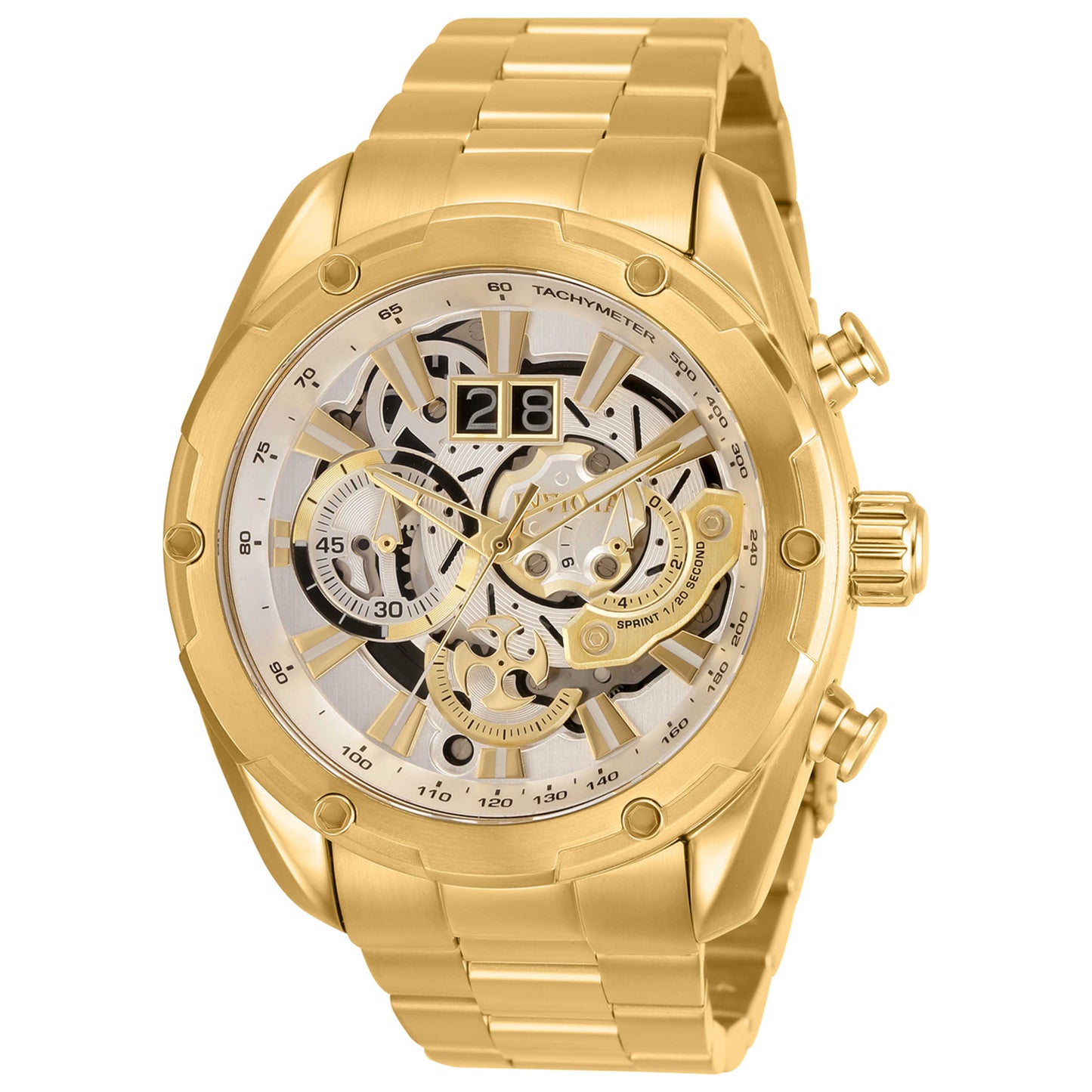 Front view of Invicta Speedway Men's Automatic Watch 30038