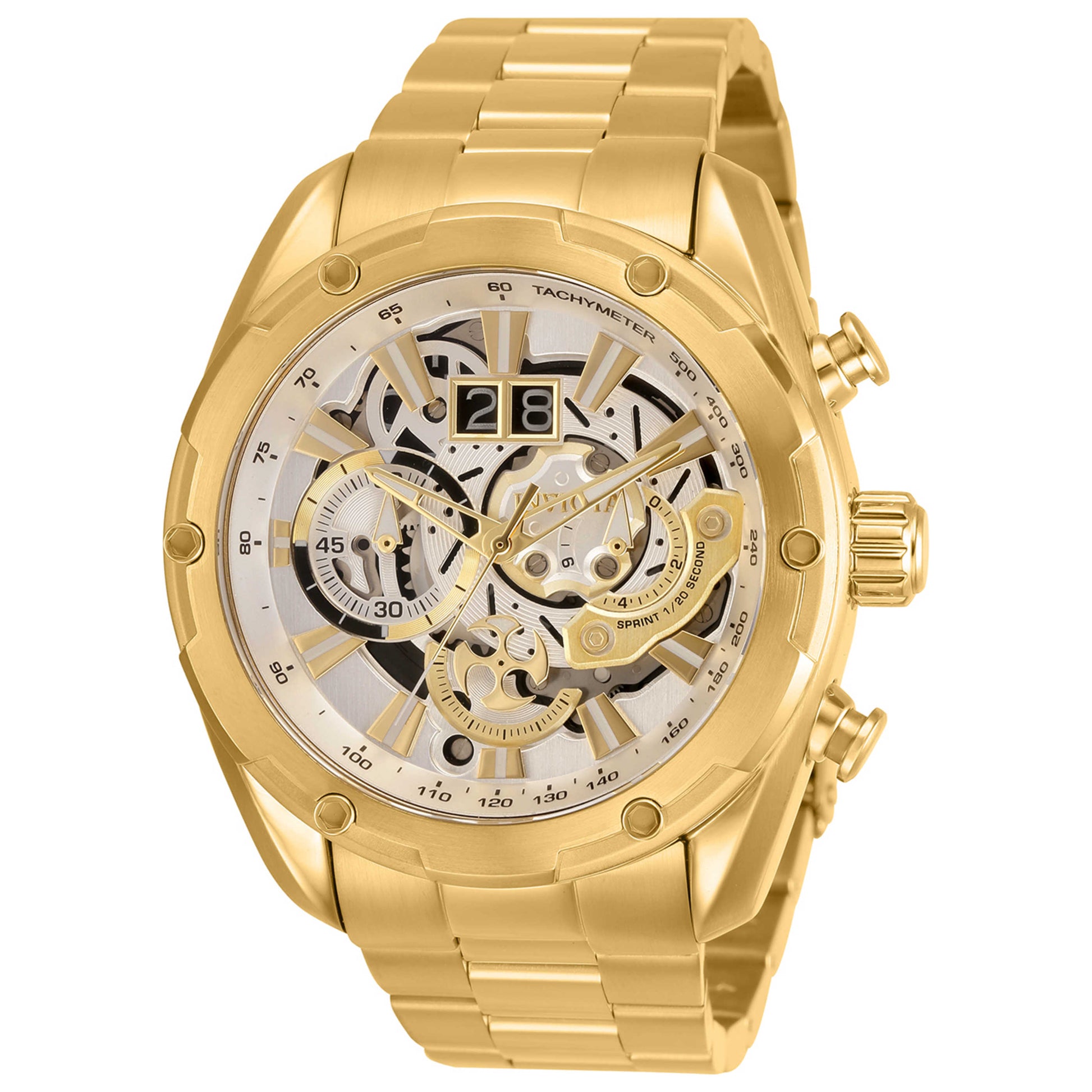 Front view of Invicta Speedway Men's Automatic Watch 30038