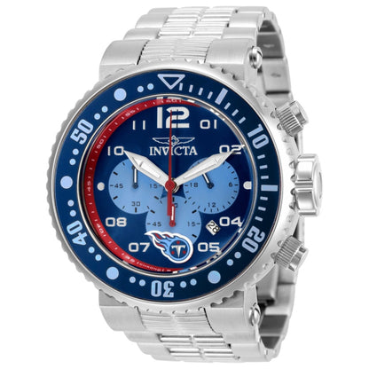 Front view of Invicta NFL Tennessee Titans Unisex Watch 30285