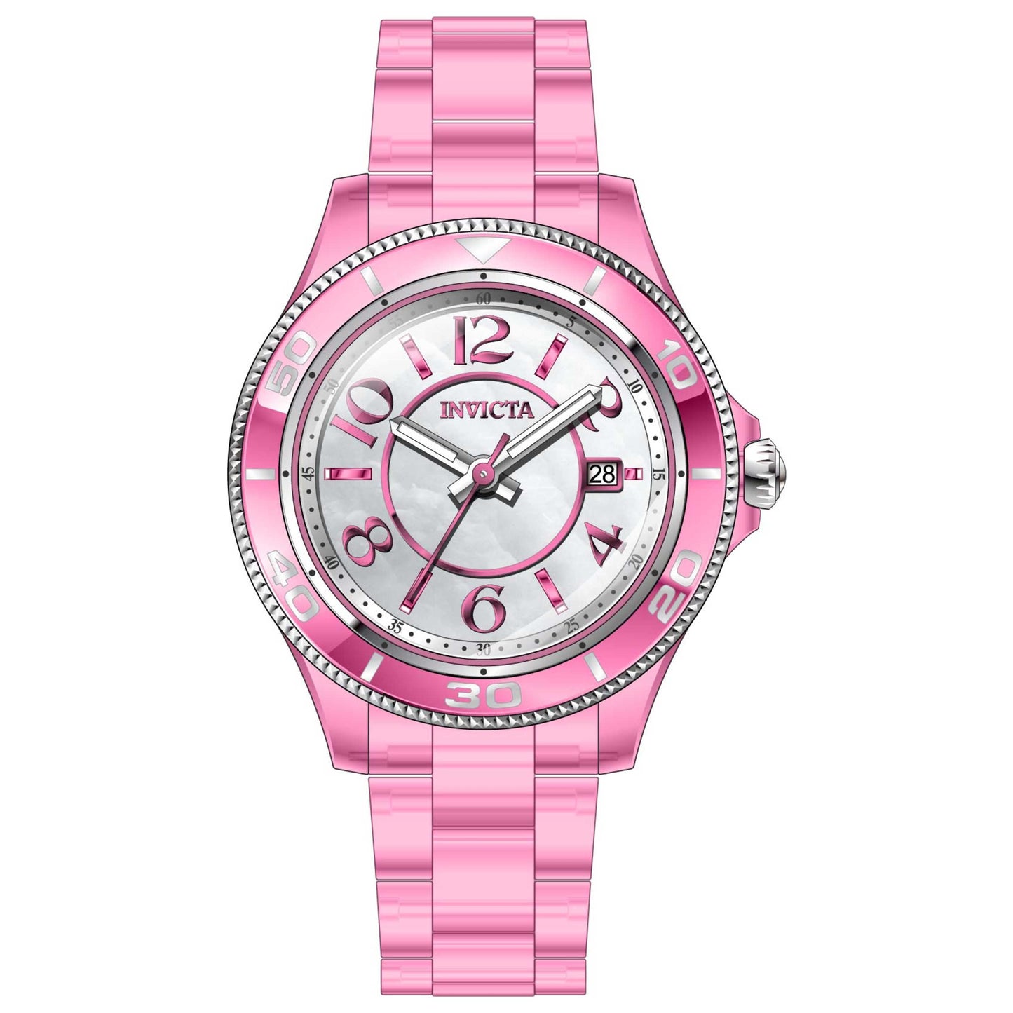 Front view of Invicta Anatomic Unisex Watch 30353