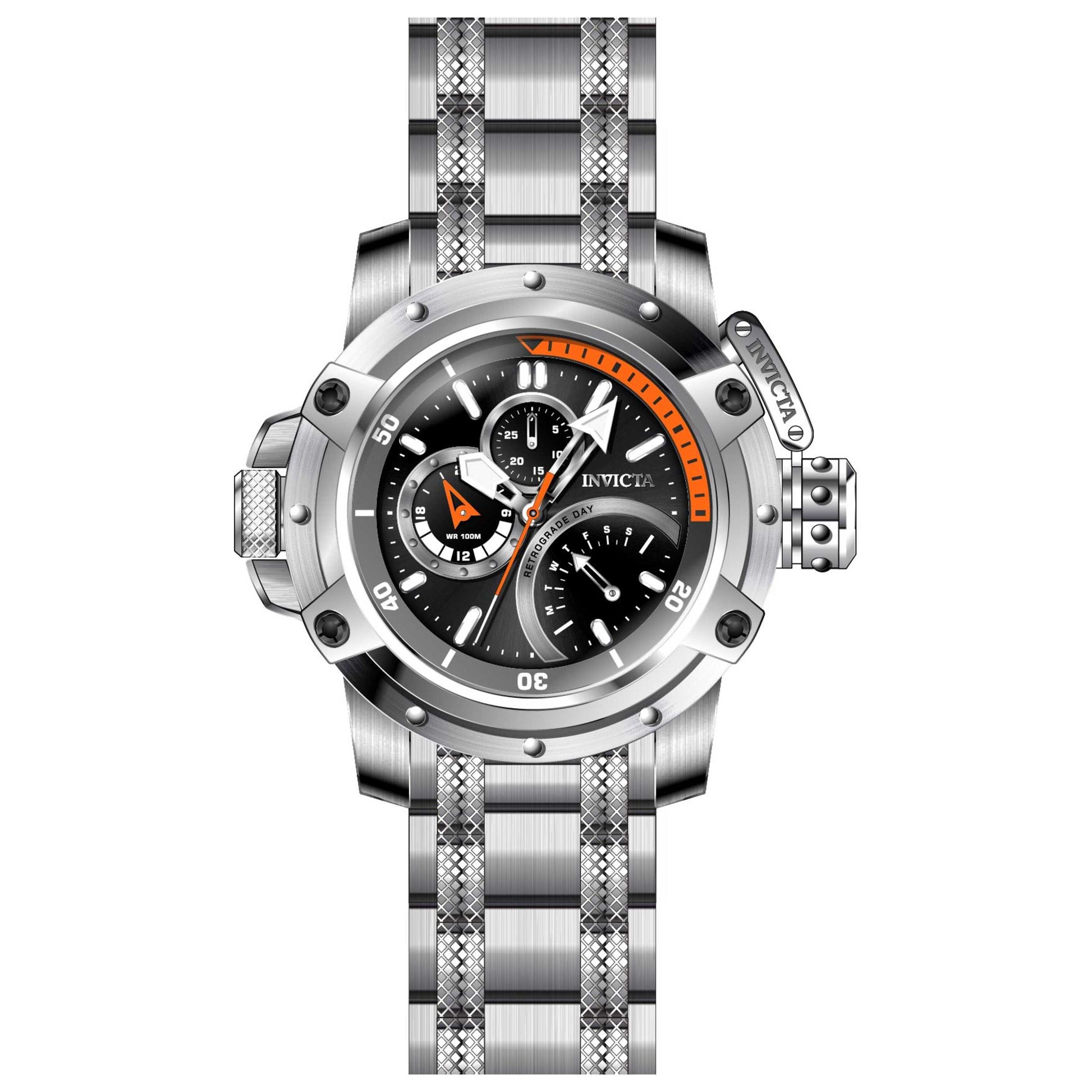 Front view of Invicta Coalition Forces Men's Quartz Watch 30378