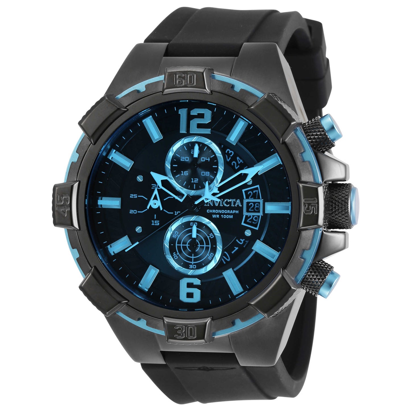 Front view of Invicta Aviator Men's Quartz Watch 30407