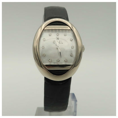 Front view of Ebel Satya Women's Swiss Quartz (Battery-Powered) Watch 3057B11-9935206-PO