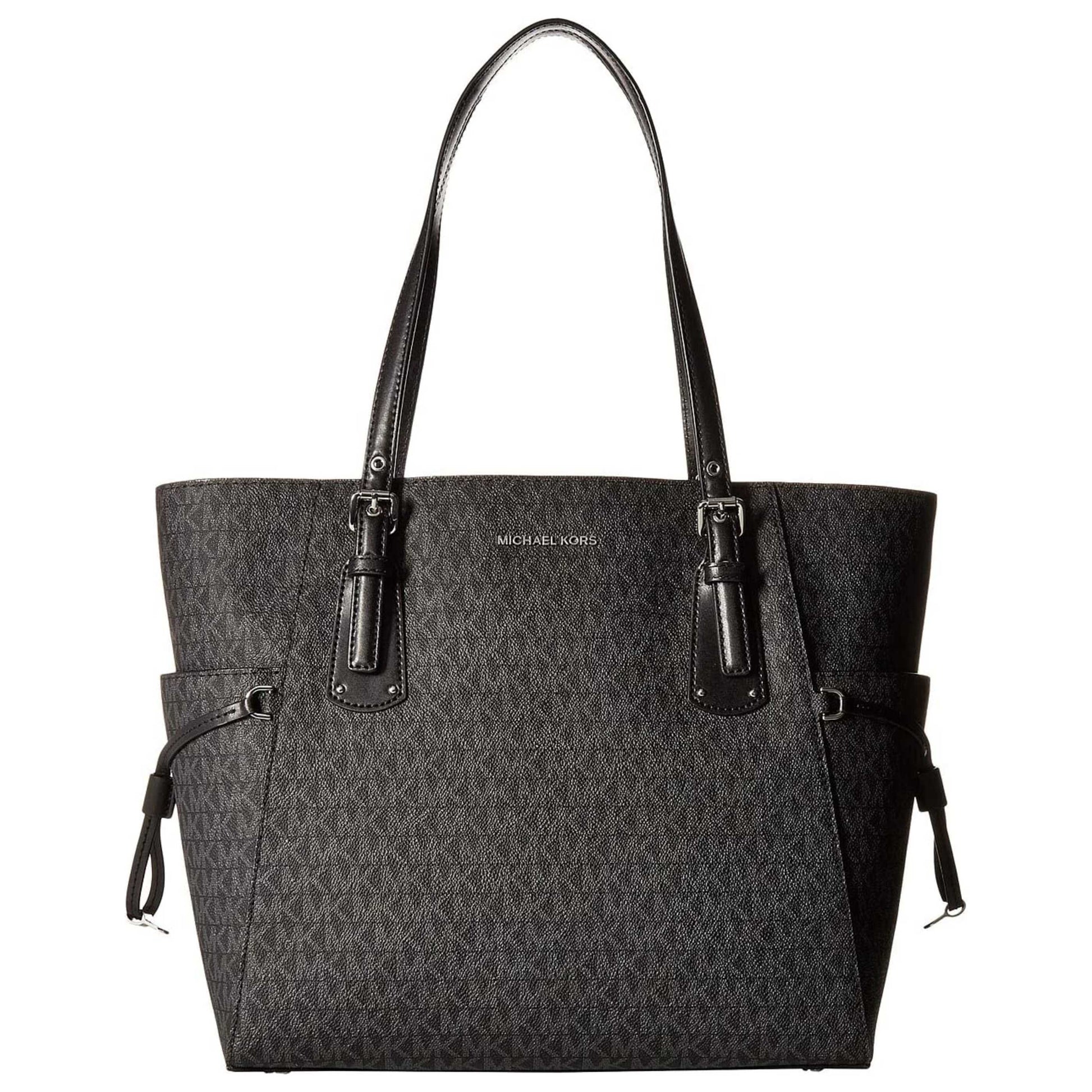Front view of Michael Kors Voyager Women's Handbags 30F8SV6T4V-001