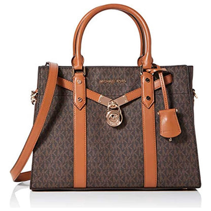 Front view of Michael Kors Nouveau Hamilton Women's Handbags 30F9G0HS3B-252