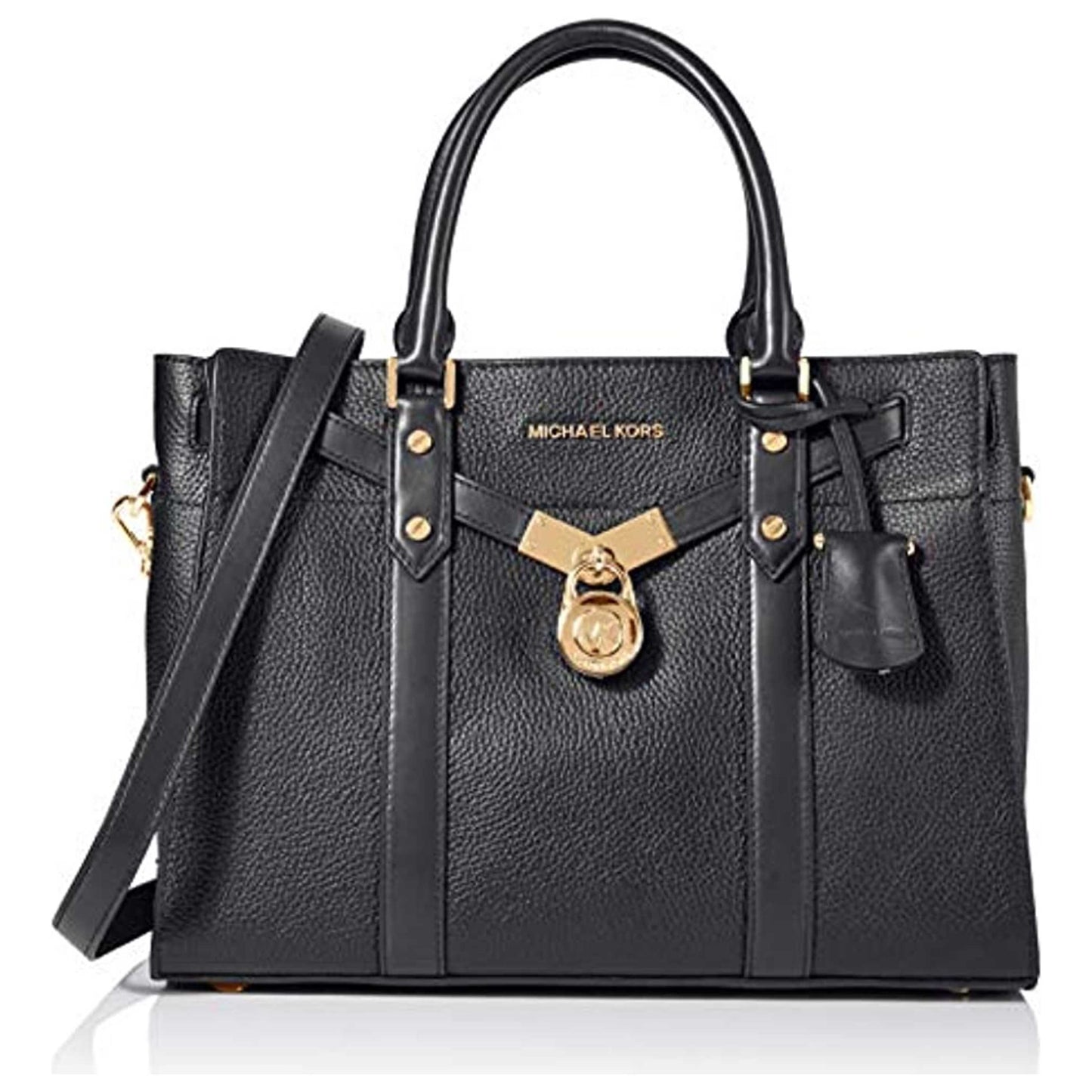 Front view of Michael Kors Nouveau Hamilton Women's Handbags 30F9G0HS3L-001