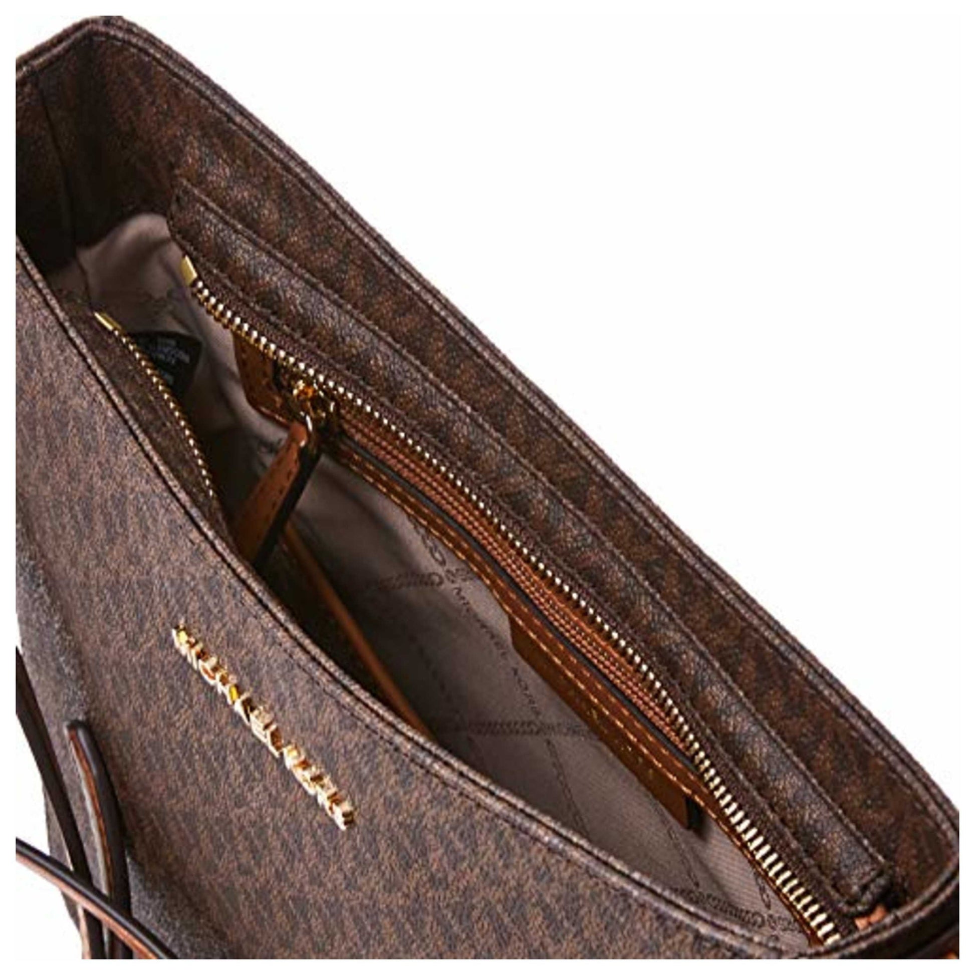 Michael Kors Jet Set Travel Large Logo Women's Handbags 30H6GTVM3V-200 - Image #3