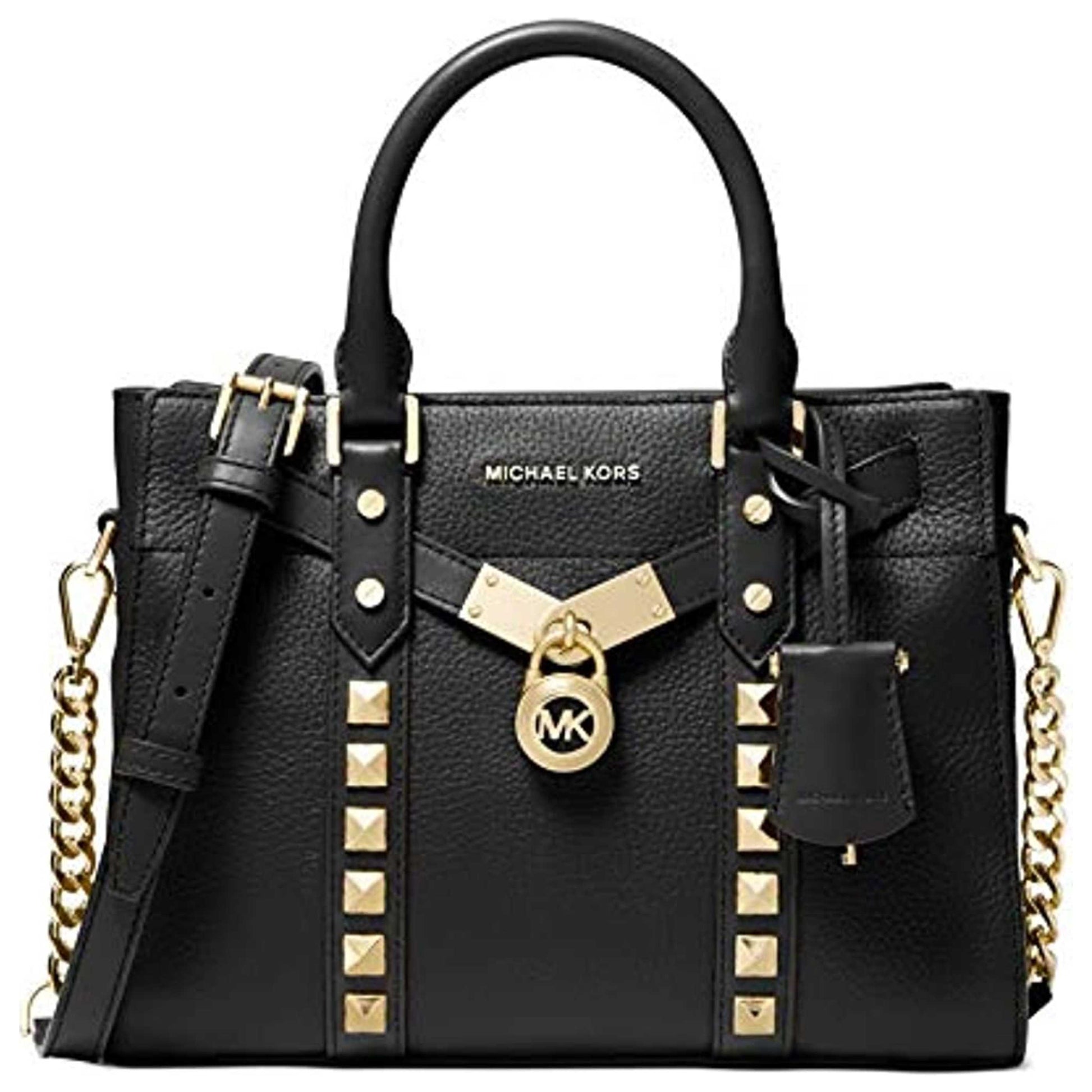 Front view of Michael Kors Nouveau Hamilton Women's Handbags 30H9G0HS1U-001