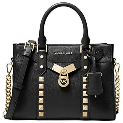 Front view of Michael Kors Nouveau Hamilton Women's Handbags 30H9G0HS1U-001